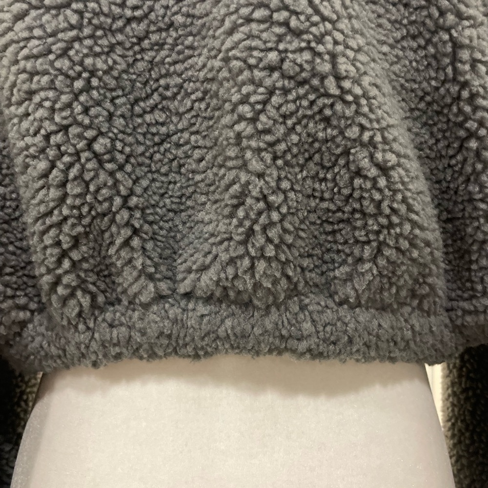 Crop teddy jacket - Picture 6 of 9